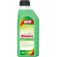 Антифриз SIBIRIA G-11 зеленый (-40), 1кг