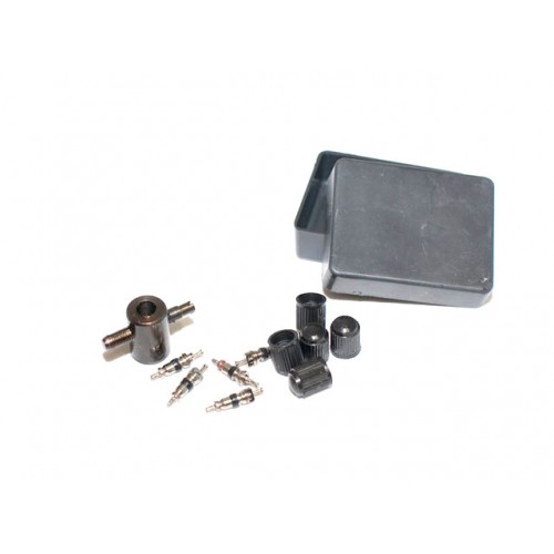 Кликните для увеличения изображения Набор золотников (колпачки, золотники, метчик)