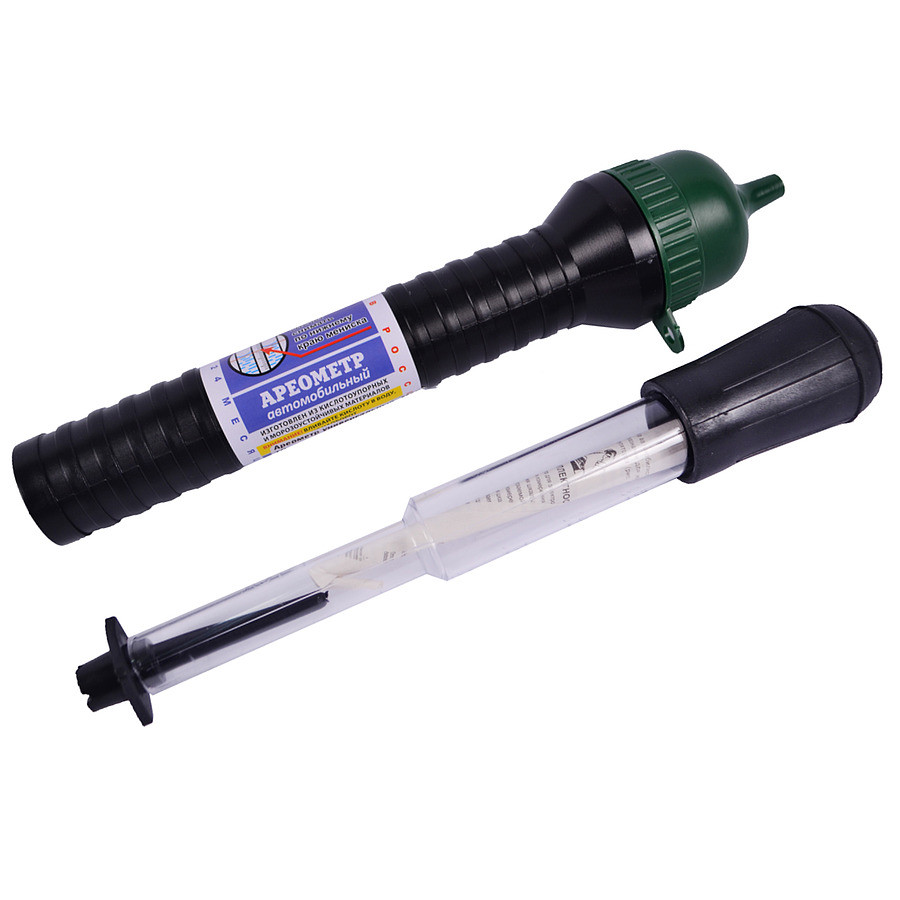 Кликните для увеличения изображения Ареометр TOP AUTO для электролита и антифриза в тубе, с воронкой