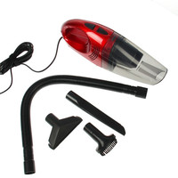 Пылесос автомобильный NOVA BRIGHT, для сухой и влажной уборки, 100 Вт, 12 В, красный