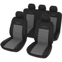 Чехлы универсальные M5 «RACING SERIES» (черный/серый)