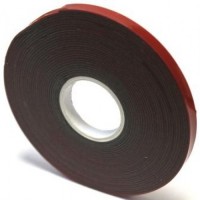 Скотч двухсторонний «3M» красный, 8мм*5м