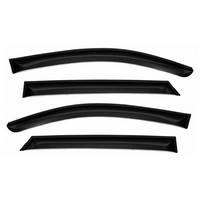 Дефлекторы окон VOIN на на KIA RIO, HYUNDAI SOLARIS 2011-2017 СЕДАН (накладные/скотч) (к-т 4шт)