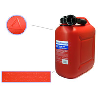 Канистра для топлива МАЯКАВТО пластиковая, с заливным носиком, 10л