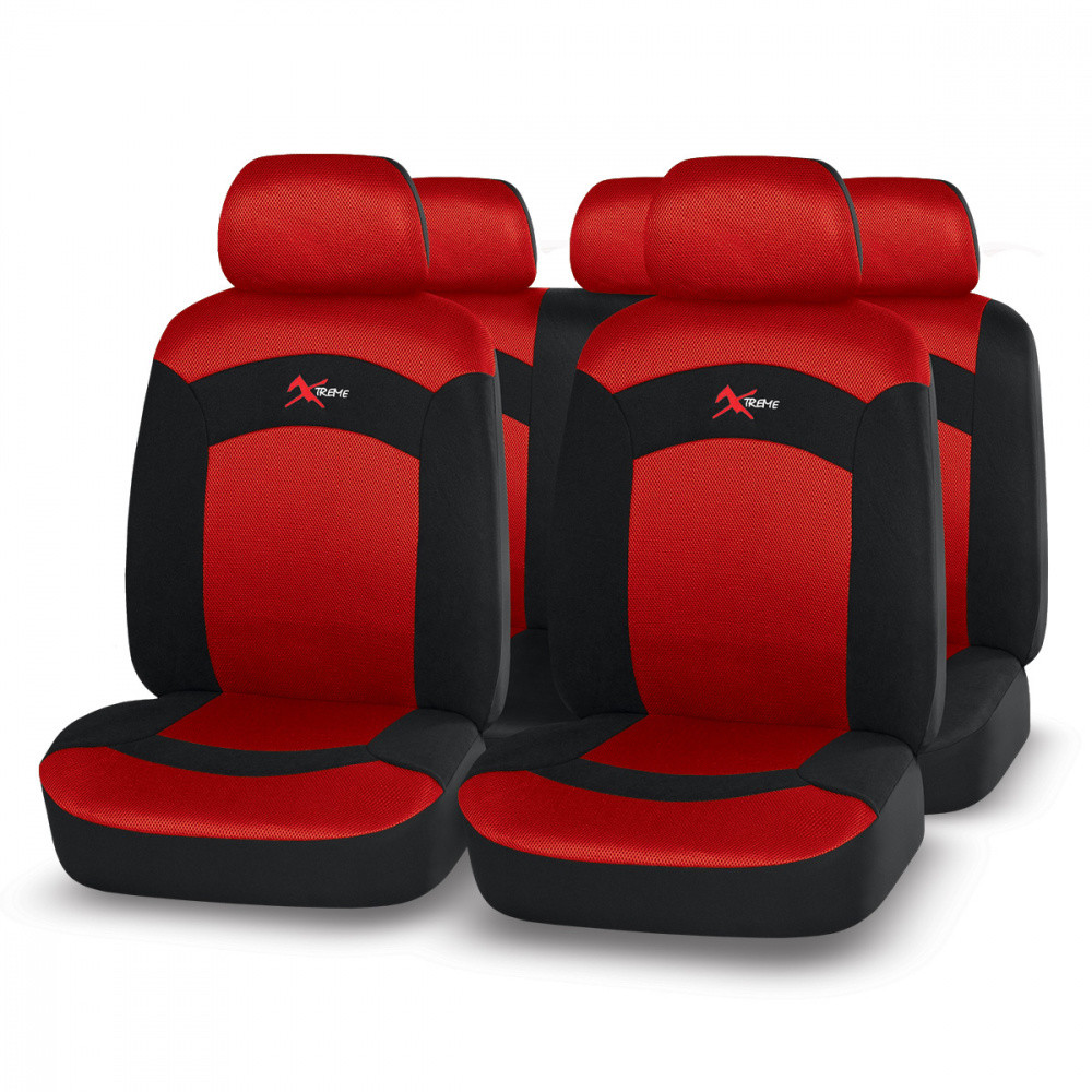 Кликните для увеличения изображения Чехлы универсальные PREMIER «EXTREME» (чёрный/красный)