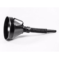 Воронка разборная пластиковая с гибким шлангом, ручкой и сетчатым фильтром