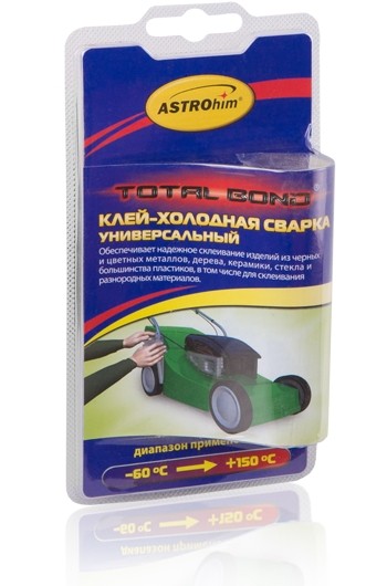 Кликните для увеличения изображения Клей-холодная сварка универсальный Астрохим АС-9317, серия «Total Bond»
