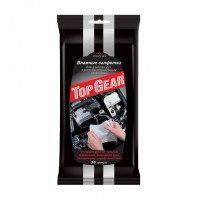 Салфетки влажные TOP GEAR для очистки рук с антибактериальным эффектом (30 шт.)