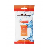 Салфетки влажные AIRLINE для стеклянных поверхностей (10 шт.)