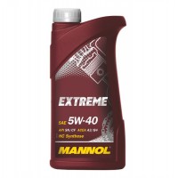Моторное масло MANNOL EXTREME 5W-40, SN/CF, A3/B4, синтетическое, 1л