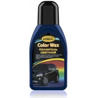 Полироль цветной Астрохим АС-286, серия «Color Wax», синий, 250 мл