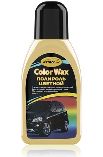 Кликните для увеличения изображения Полироль цветной Астрохим АС-288, серия «Color Wax», бежевый, 250 мл