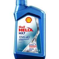 Моторное масло SHELL Helix HX7 10W-40, API SN/CF, полусинтетическое, 1л