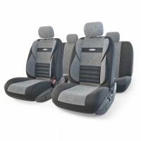Чехлы универсальные AUTOPROFI «COMBO COMFORT» CMB-1105 BK/D.GY (серый/черный)