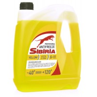 Антифриз SIBIRIA G-11 желтый (-40), 5кг