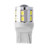Автолампа светодиодная МАЯК ULTRA T20/5 12V (13SMD, LENS) WHITE (W3x16q)