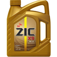 Моторное масло ZIC X9 5W-40, синтетическое, 4л