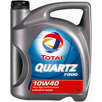 Моторное масло TOTAL Quartz 7000 10W-40, API SN/CF, полусинтетическое, 4л