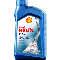 Моторное масло SHELL Helix HX7 5W-40, API SN/CF, полусинтетическое, 1л