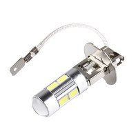 Автолампа светодиодная МАЯК ULTRA H3 12V (10SMD, LENS) WHITE (Pk22s)