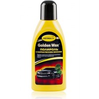Полироль с карнаубским воском Астрохим АС-245, серия «Golden Wax», 500 мл