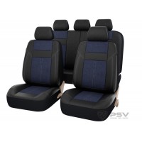 Чехлы универсальные PSV «ABSOLUTE NEXT», экокожа + велюр (Синий)