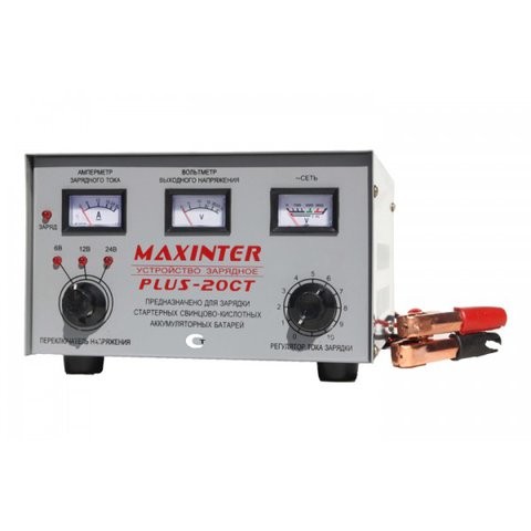 Зарядное устройство MAXINTER PLUS-20CT (6-12-24V/30A)