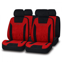 Чехлы универсальные PREMIER «PRESIDENT» (чёрный/красный)