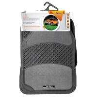 Ковры Airline ACM-RCM-03 полимерные с ковролиновыми вставками в салон автомобиля универсальные