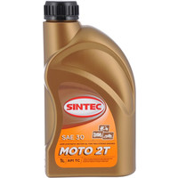 Моторное масло SINTEC MOTO 2Т для двухтактных двигателей, полусинтетическое, 1л