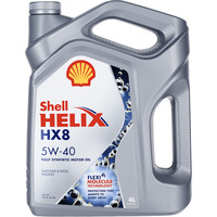 Моторное масло SHELL Helix HX8 5W-40, синтетическое, 4л