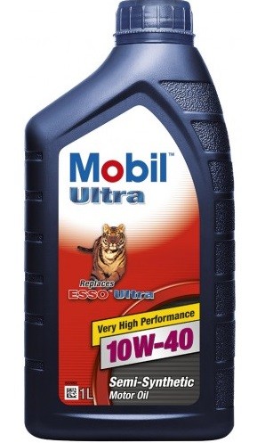 Моторное масло MOBIL (ESSO) Ultra 10W-40, полусинтетическое, 1л