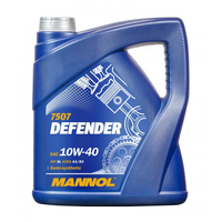 Моторное масло MANNOL DEFENDER 10W-40 API SL, полусинтетическое, 4л